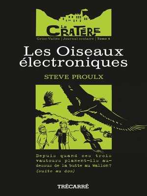 cover image of Le Cratère, tome 6